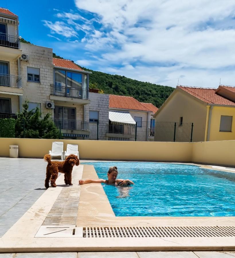 Anja & Ogo Apartments Sea View & Pool Petrovazzo Esterno foto